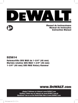 DeWalt D25614K Manual do usuário