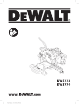 DeWalt DWS773 Manual do usuário