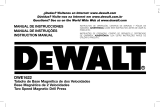 DeWalt DWE1622K-B3 Manual do usuário
