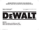 DeWalt DW745 Manual do usuário