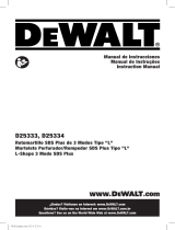 DeWalt D25333K Manual do usuário