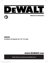 DeWalt DW505-AR Manual do usuário