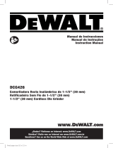 DeWalt DCG426M2 Manual do usuário