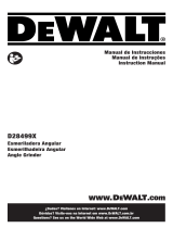 DeWalt D28499X Manual do usuário