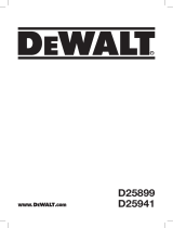 DeWalt D25899K Manual do usuário