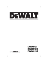 DeWalt DWD112 Manual do usuário