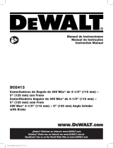 DeWalt DCG413B-B3 Manual do usuário