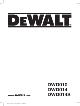 DeWalt DWD010 Manual do usuário