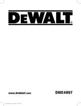 DeWalt DWE4997 Manual do usuário