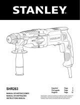 Stanley SHR263K Manual do usuário