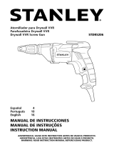 Stanley STDR5206 Manual do usuário