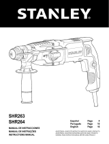 Stanley SHR264 Manual do usuário