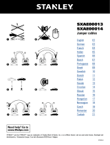 Stanley SXAE00014 Manual do usuário