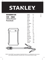 Stanley SXAE00125 Manual do usuário