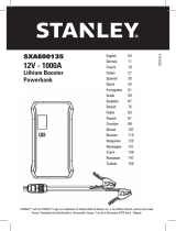 Stanley SXAE00135 Manual do usuário