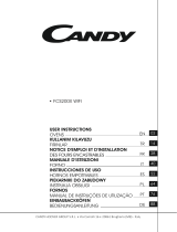 Candy FCS200X WIFI Manual do usuário