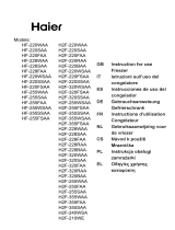 Haier H2F-210WE Manual do usuário