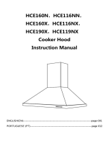 Hoover HCE116NX Manual do usuário