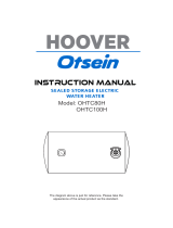 Otsein-Hoover OHTC100H Manual do usuário
