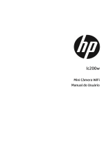 HP lc200w Black Wireless Mini Camcorder Manual do usuário