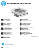 HP ScanJet Pro 3500 f1 Flatbed Scanner Guia de instalação
