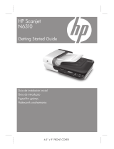 HP Scanjet N6310 Document Flatbed Scanner Guia de usuario