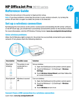 HP OfficeJet Pro 9010 All-in-One Printer series Guia de referência