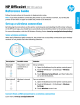 HP OfficeJet 9010 All-in-One Printer series Guia de referência