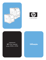 HP Color LaserJet 3700 Printer series Guia de usuario