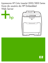 HP Color LaserJet 3800 Printer series Guia de usuario