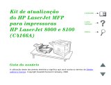 HP LaserJet 8100 Multifunction Printer series Guia de usuario