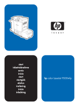 HP Color LaserJet 9500 Multifunction Printer series Guia rápido