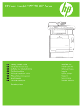 HP Color LaserJet CM2320 Multifunction Printer series Guia de instalação