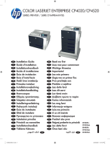 HP Color LaserJet Enterprise CP4525 Printer series Guia de instalação