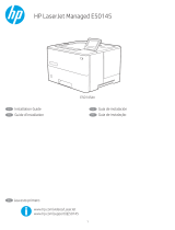 HP LaserJet Managed E50145 Serie Guia de instalação