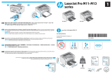 HP LaserJet Pro M11-M13 Printer series Instruções de operação