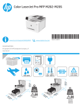 HP Color LaserJet Pro M282-M285 Multifunction Printer series Guia de referência