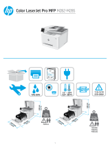 HP Color LaserJet Pro M282-M285 Multifunction Printer series Instruções de operação