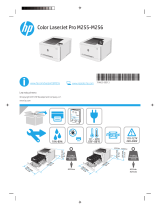HP Color LaserJet Pro M255-M256 Printer series Guia de referência
