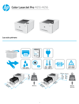 HP Color LaserJet Pro M255-M256 Printer series Instruções de operação
