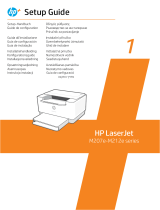 HP LaserJet M207e-M212e Printer series Guia de instalação