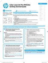 HP Color LaserJet Pro M452 series Manual do usuário