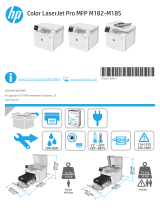HP Color LaserJet Pro M182-M185 Multifunction Printer series Guia de referência