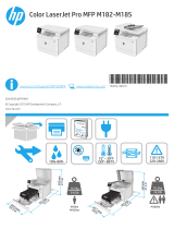 HP Color LaserJet Pro M182-M185 Multifunction Printer series Guia de referência