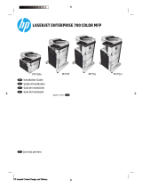 HP LaserJet Enterprise 700 color MFP M775 series Guia de instalação