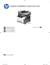 HP LaserJet Enterprise 500 color MFP M575 Guia de instalação
