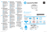 HP LaserJet Pro M501 series Guia de instalação