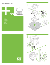 HP LaserJet M5035 Multifunction Printer series Guia de usuario