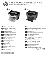HP LaserJet Pro P1560 Printer series Manual do usuário