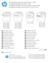HP PageWide Managed Color MFP P77940 Printer series Guia de instalação